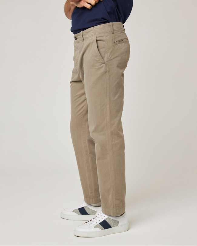 Image of model wearing Ashton Chore Trousers.