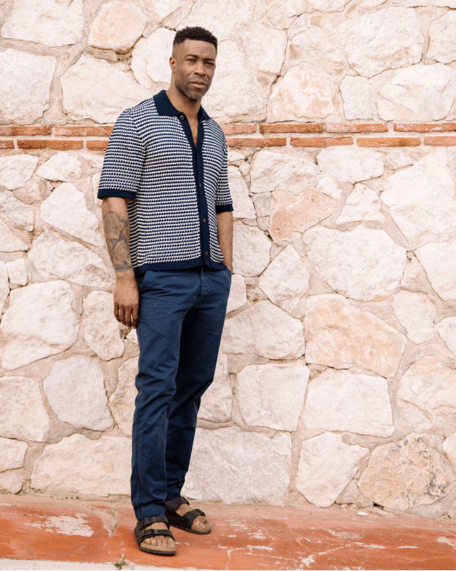 Image of model wearing Ashton Chore Trousers.