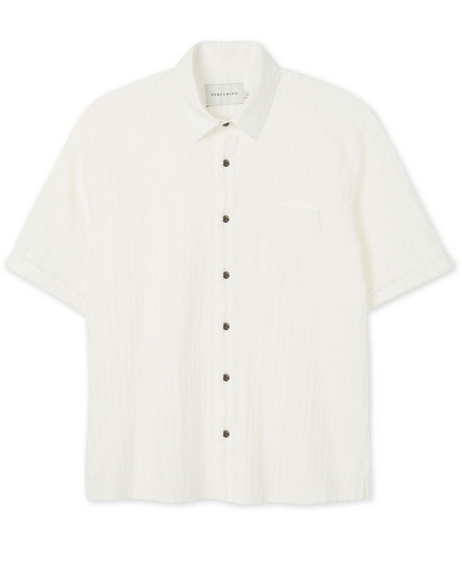 Image of model wearing Beach Shirt.