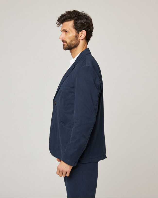 Image of model wearing Belmont Blazer.