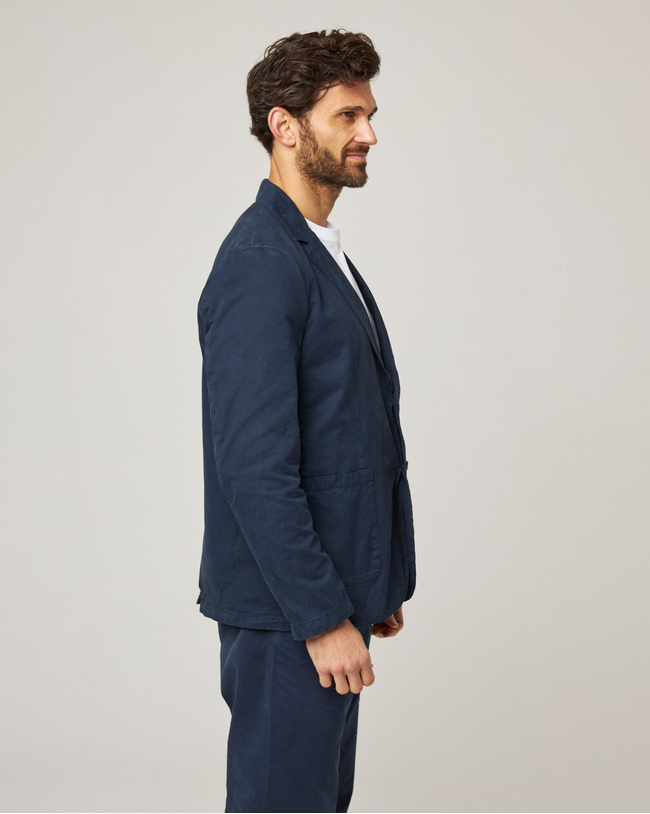Image of model wearing Belmont Blazer.