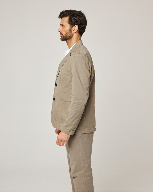 Image of model wearing Belmont Blazer.