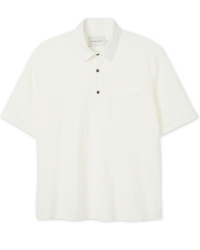 Image of model wearing Cabin Shirt.