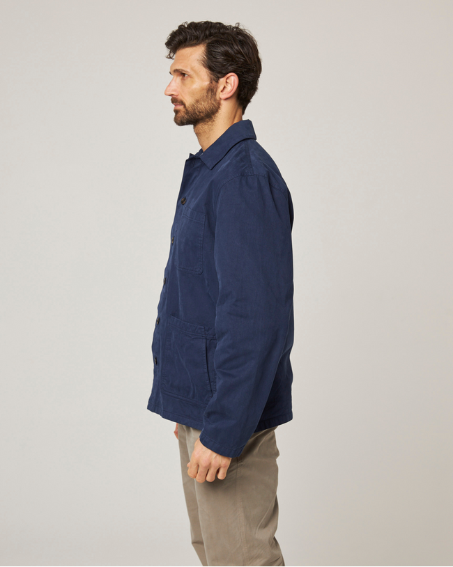 Image of model wearing Ashton Chore Jacket.