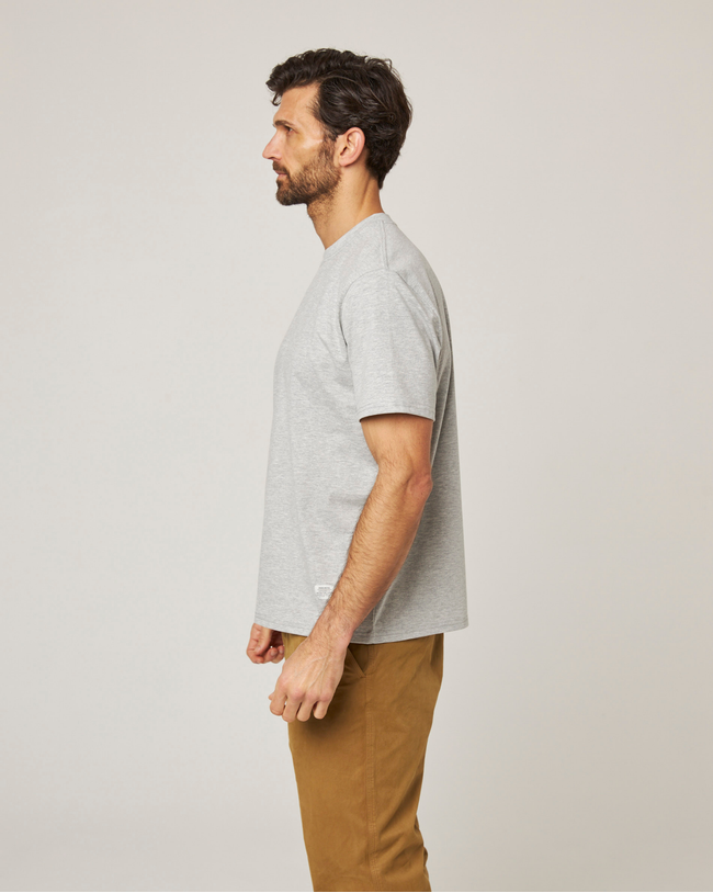 Image of model wearing Classic T-Shirt.