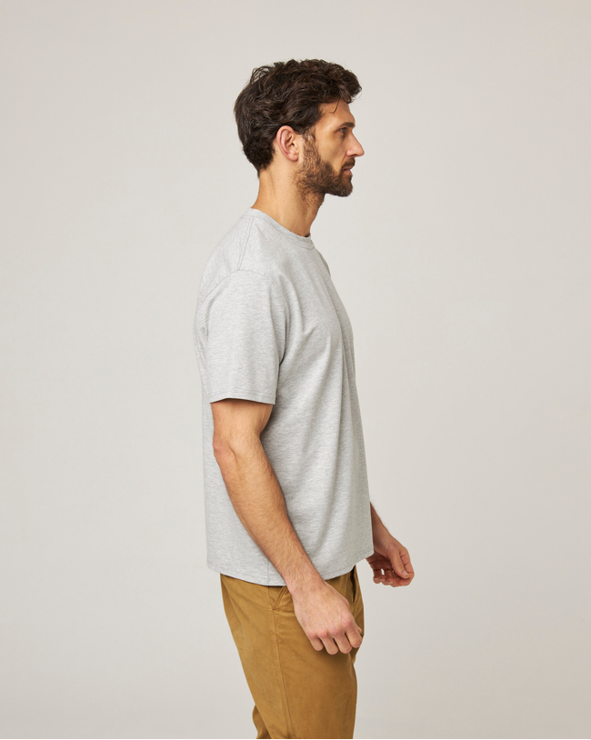 Image of model wearing Classic T-Shirt.