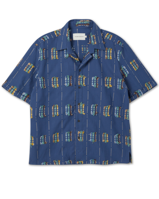 Image of model wearing Creek Shirt.