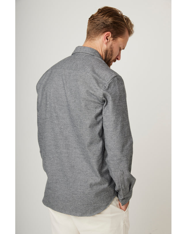Image of model wearing Farley Shirt.