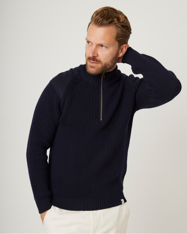 Foxton Quarter Zip Jumper