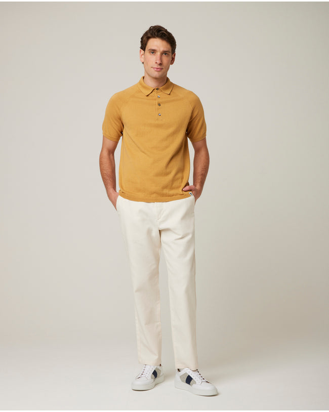 Image of model wearing Jones Polo Shirt 2.0.