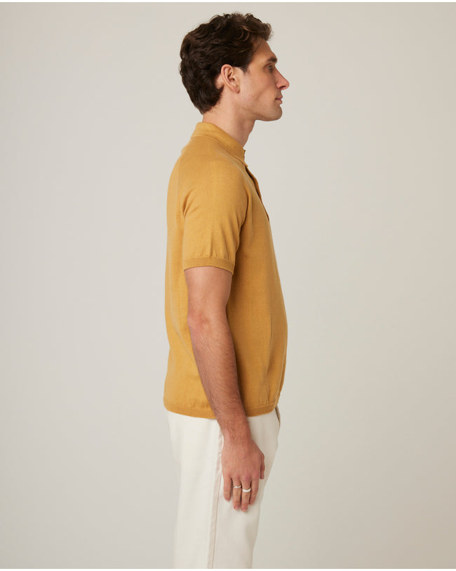 Image of model wearing Jones Polo Shirt 2.0.