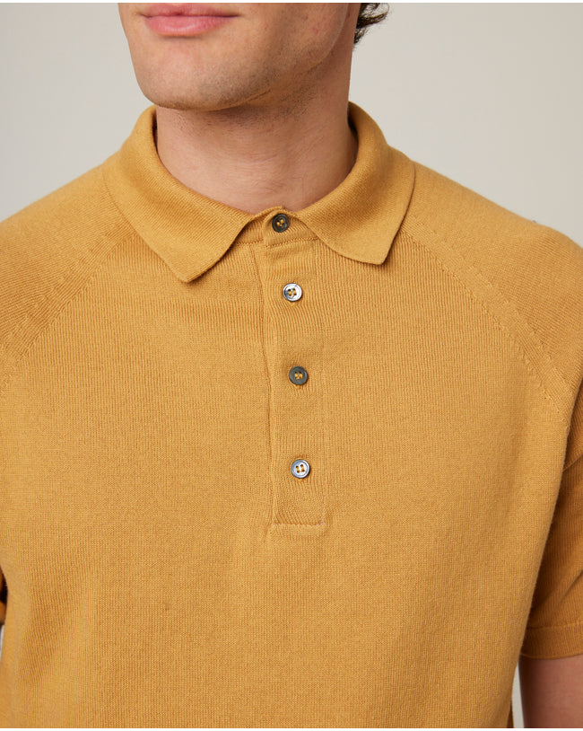 Image of model wearing Jones Polo Shirt 2.0.