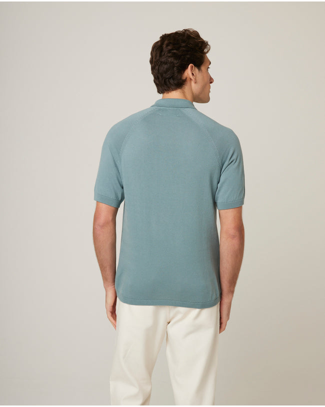 Image of model wearing Jones Polo Shirt 2.0.