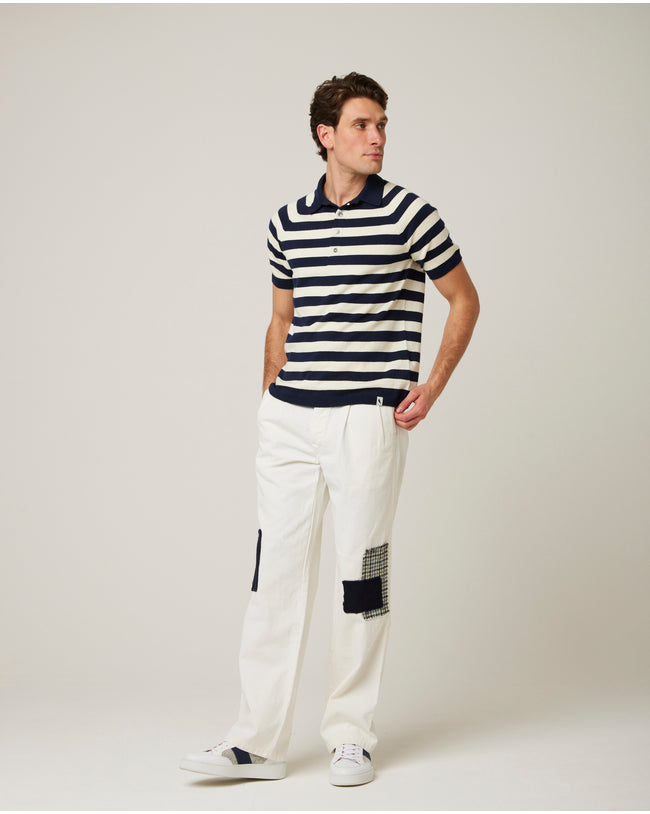 Image of model wearing Rugby Polo Shirt.