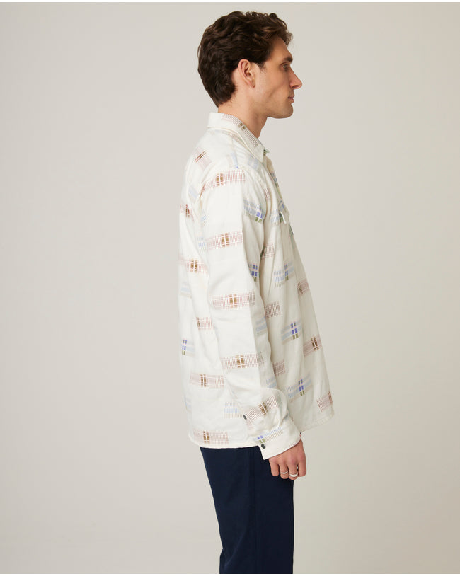 Image of model wearing Smock Shirt.