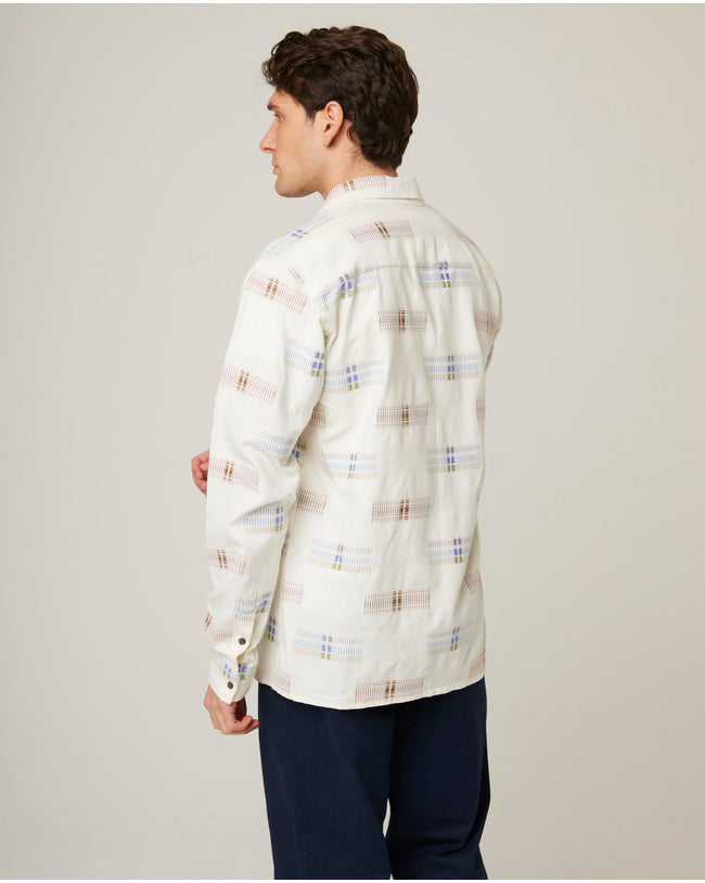 Image of model wearing Smock Shirt.