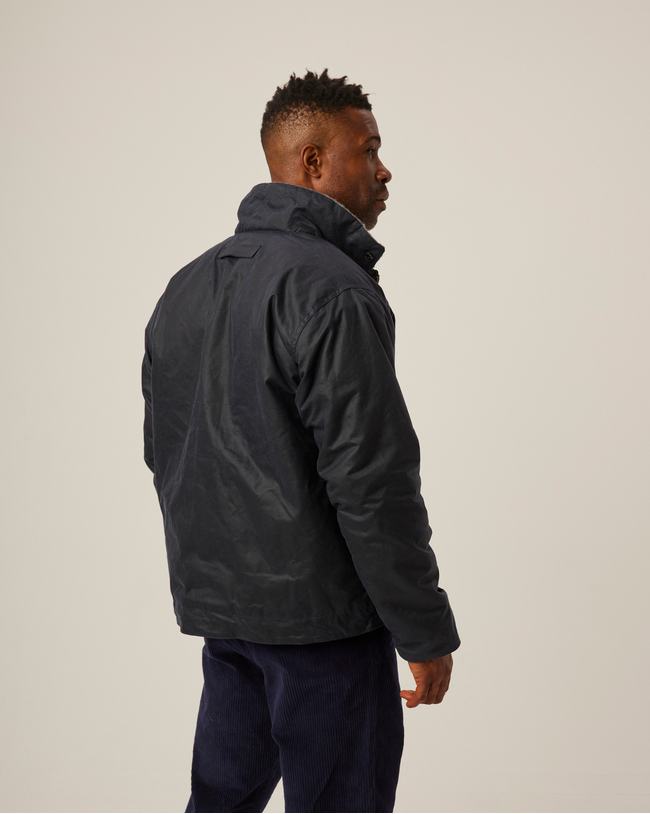 Image of model wearing Teddy Jacket.