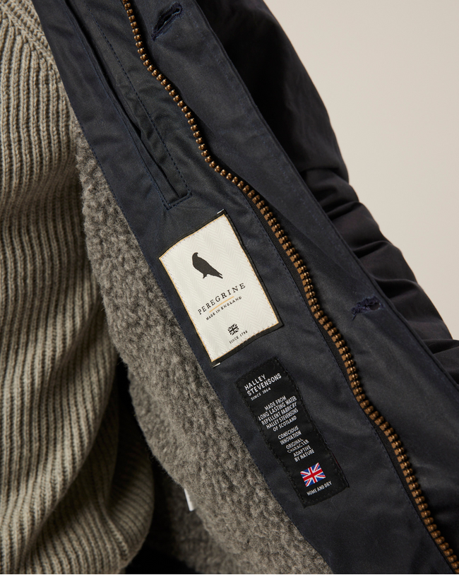 Image of model wearing Teddy Jacket.