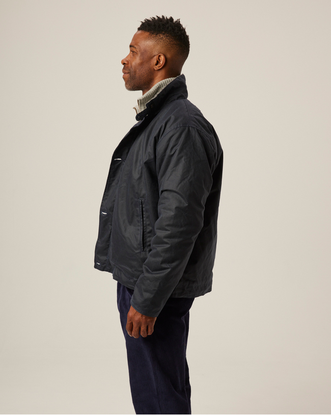 Image of model wearing Teddy Jacket.