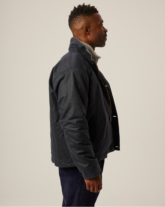 Image of model wearing Teddy Jacket.