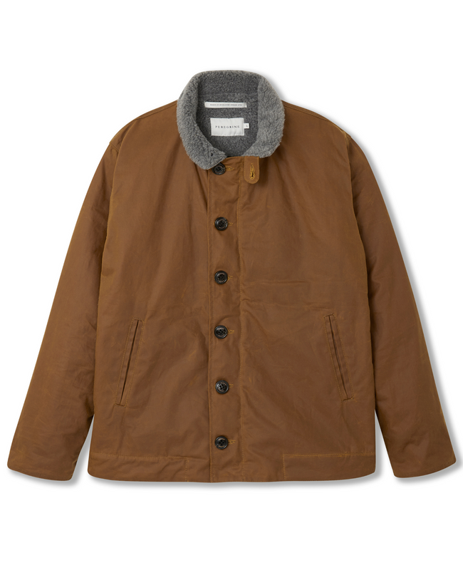 Image of model wearing Teddy Jacket.