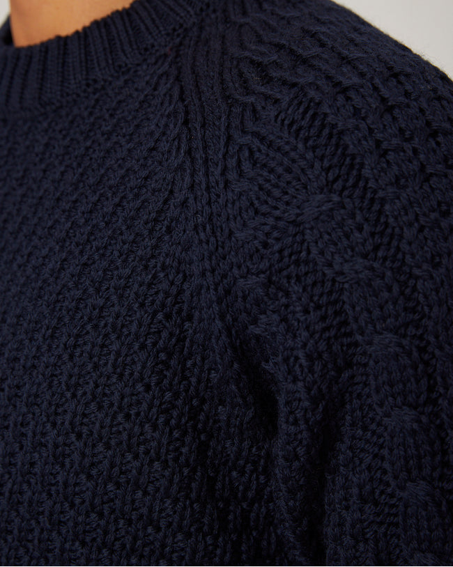 Image of model wearing Winston Crew Jumper.
