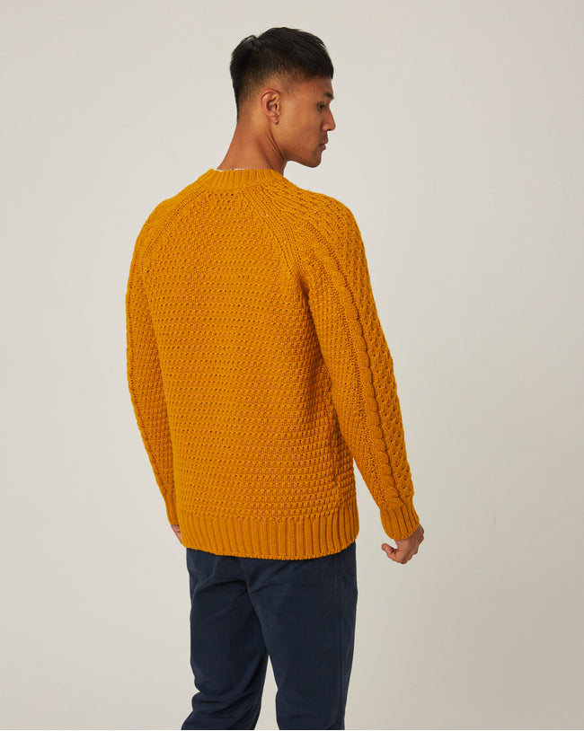 Image of model wearing Winston Crew Jumper.