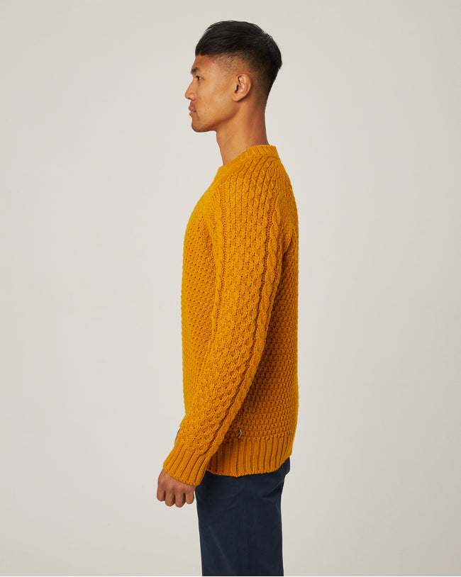 Image of model wearing Winston Crew Jumper.