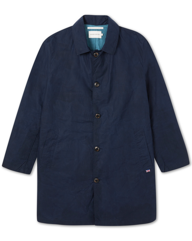 Image of model wearing Woburn Hybrid Trench Coat.