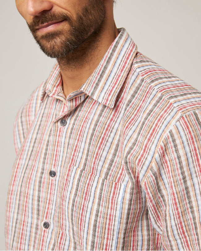 Image of model wearing Beach Shirt.