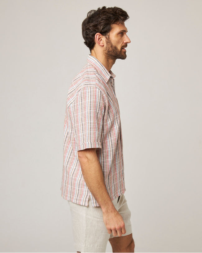 Image of model wearing Beach Shirt.