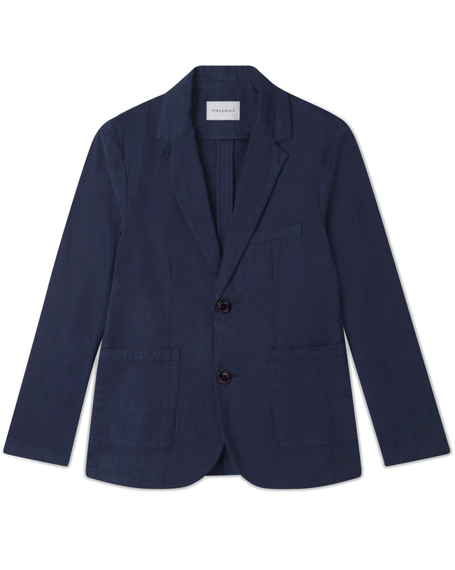 Image of model wearing Belmont Blazer.