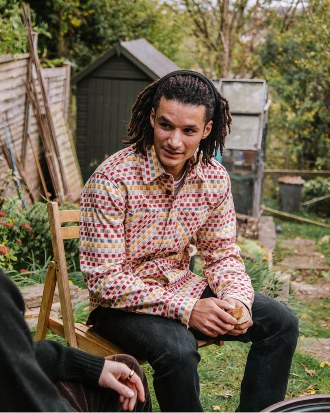 Image of model wearing Blunt Overshirt.