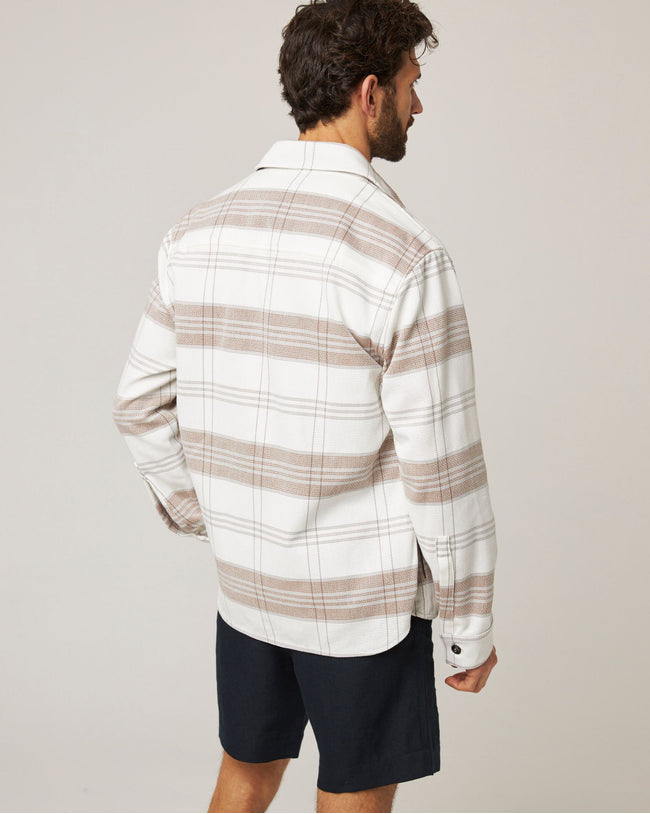 Image of model wearing Blunt Overshirt.