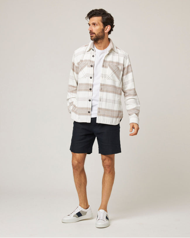 Image of model wearing Blunt Overshirt.