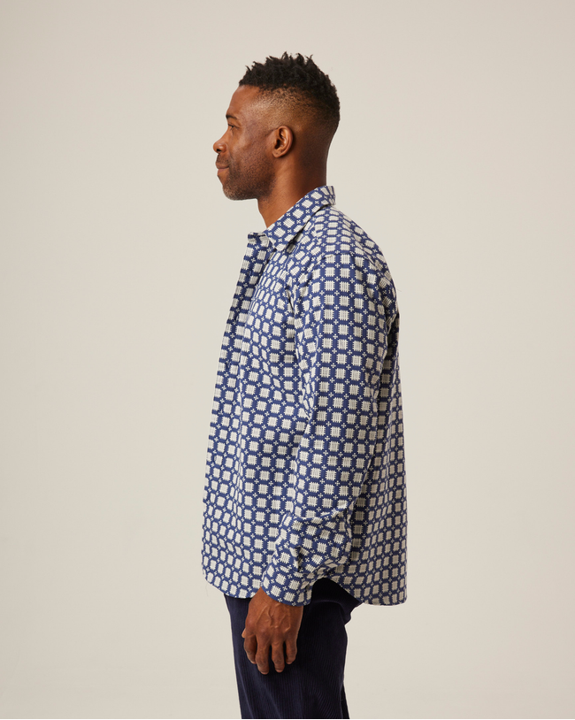 Image of model wearing Club Shirt.