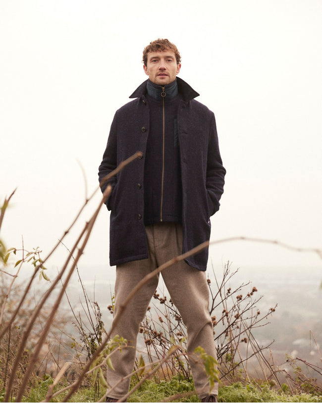 Image of model wearing Emerson Coat.