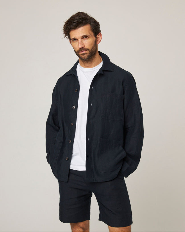 Grange Linen Shacket