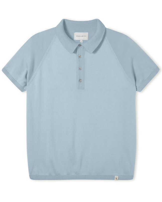 Image of model wearing Jones Polo Shirt .