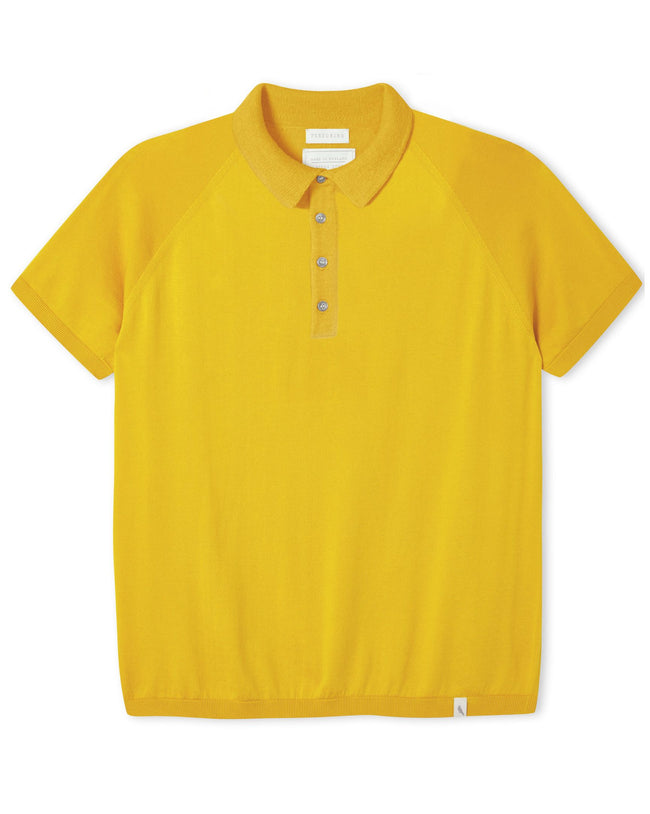 Image of model wearing Jones Polo Shirt .