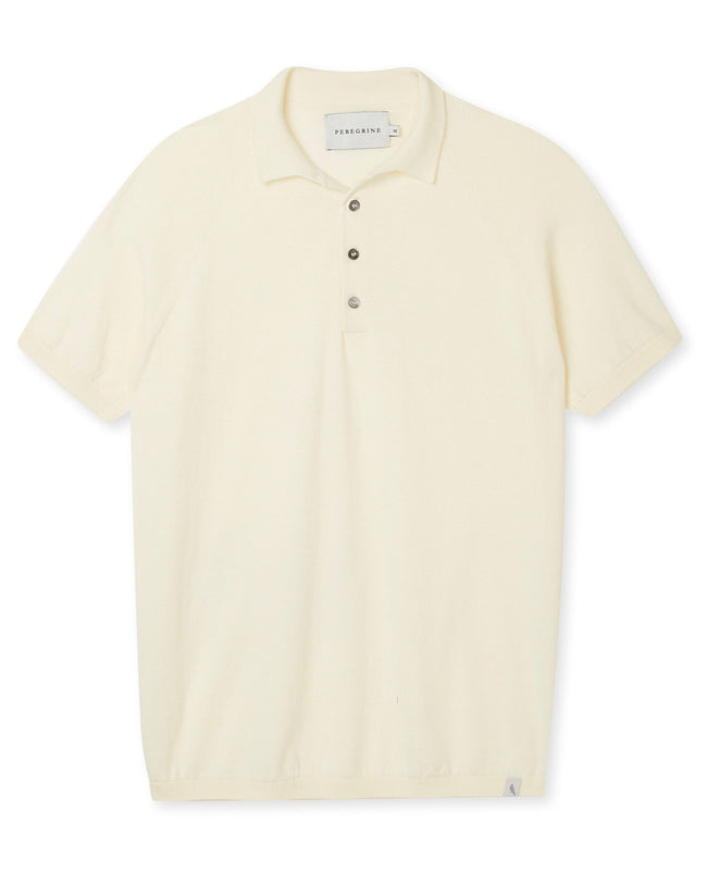 Image of model wearing Jones Polo Shirt .