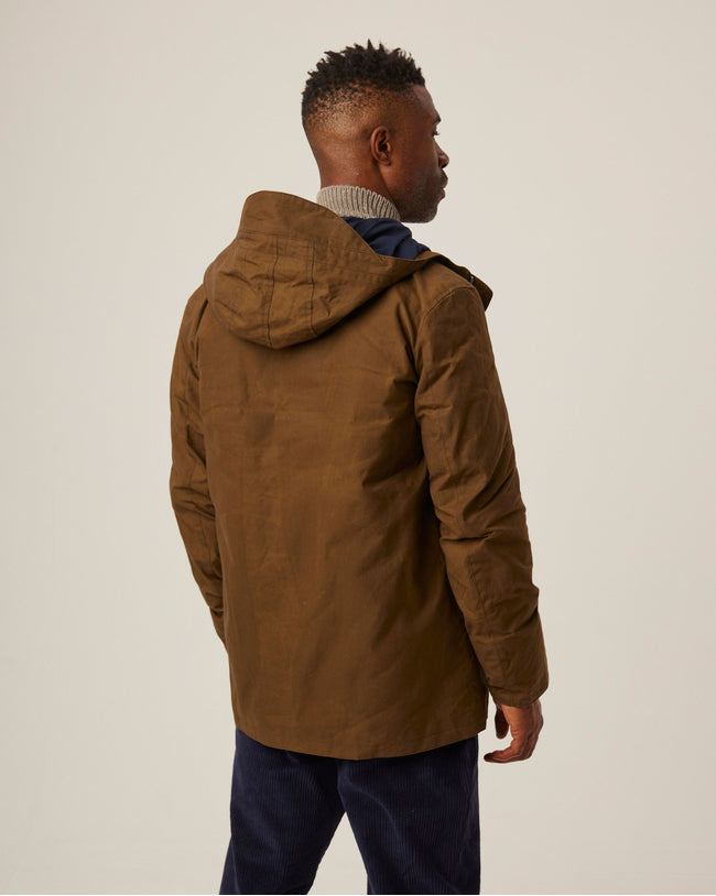 Image of model wearing Maidwell Hooded Jacket.