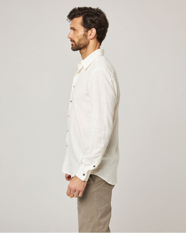 Image of model wearing Resort Shirt.