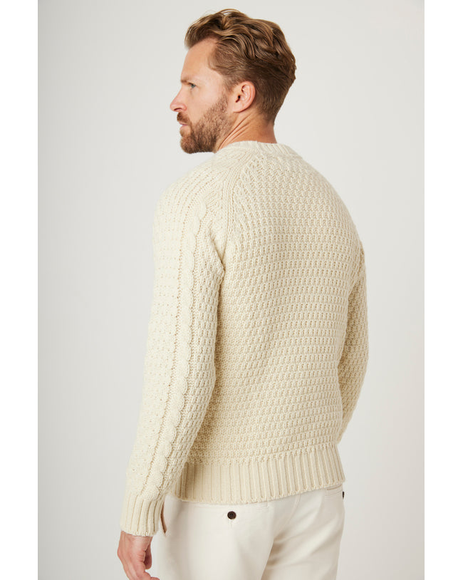Image of model wearing Winston Crew Jumper.