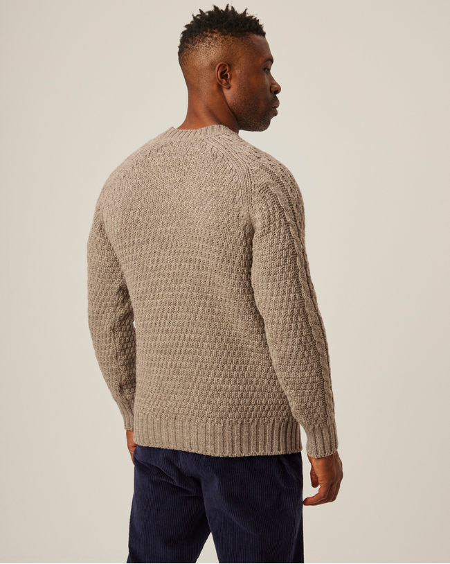 Image of model wearing Winston Crew Jumper.