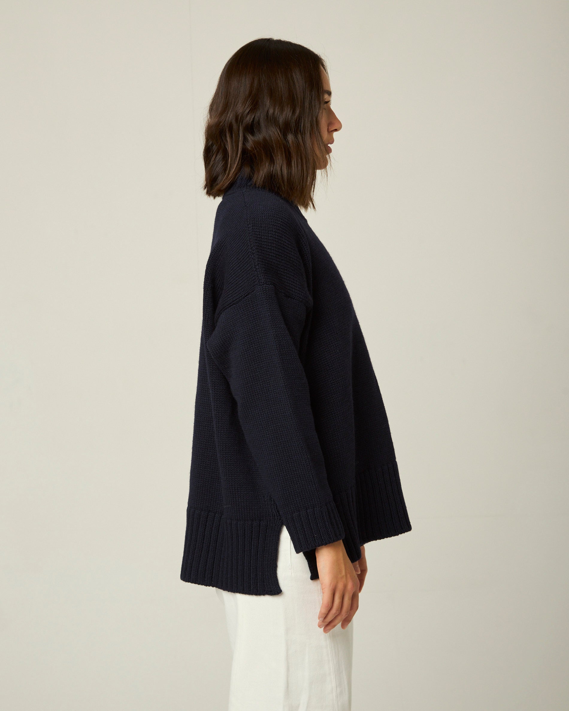 Image of model wearing Bearing Full Jumper. 