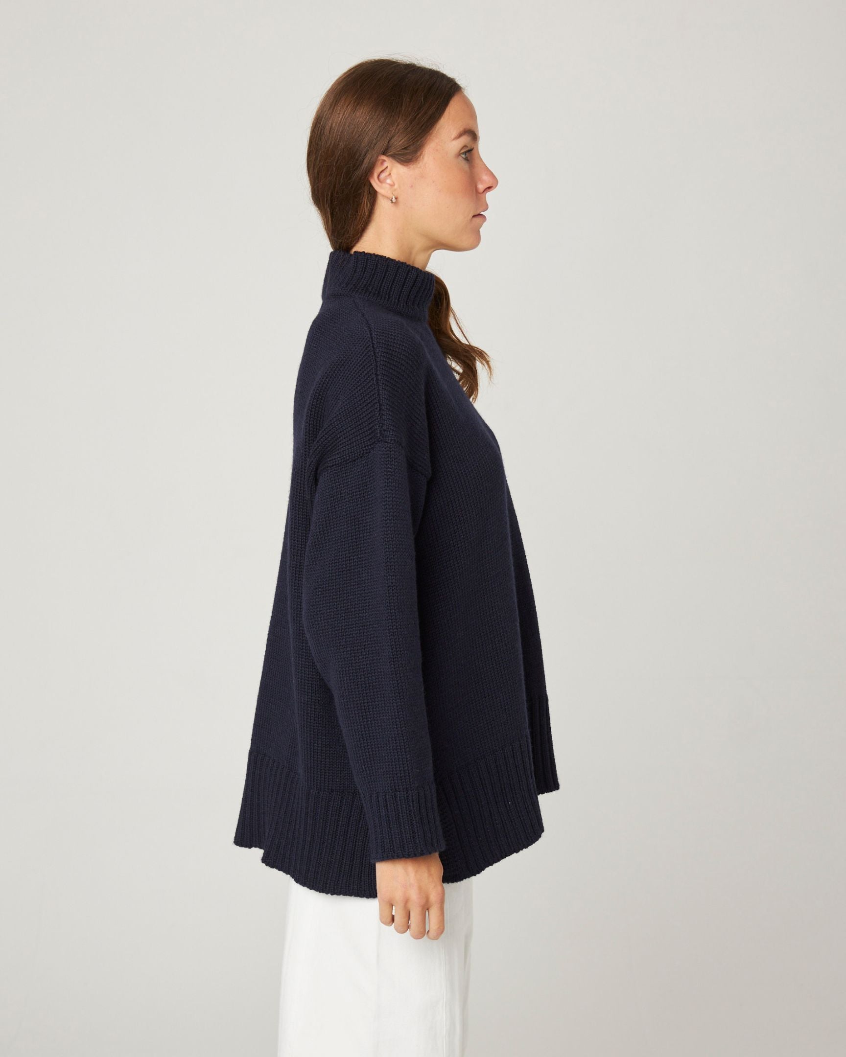 Image of model wearing Bearing Full Jumper. 