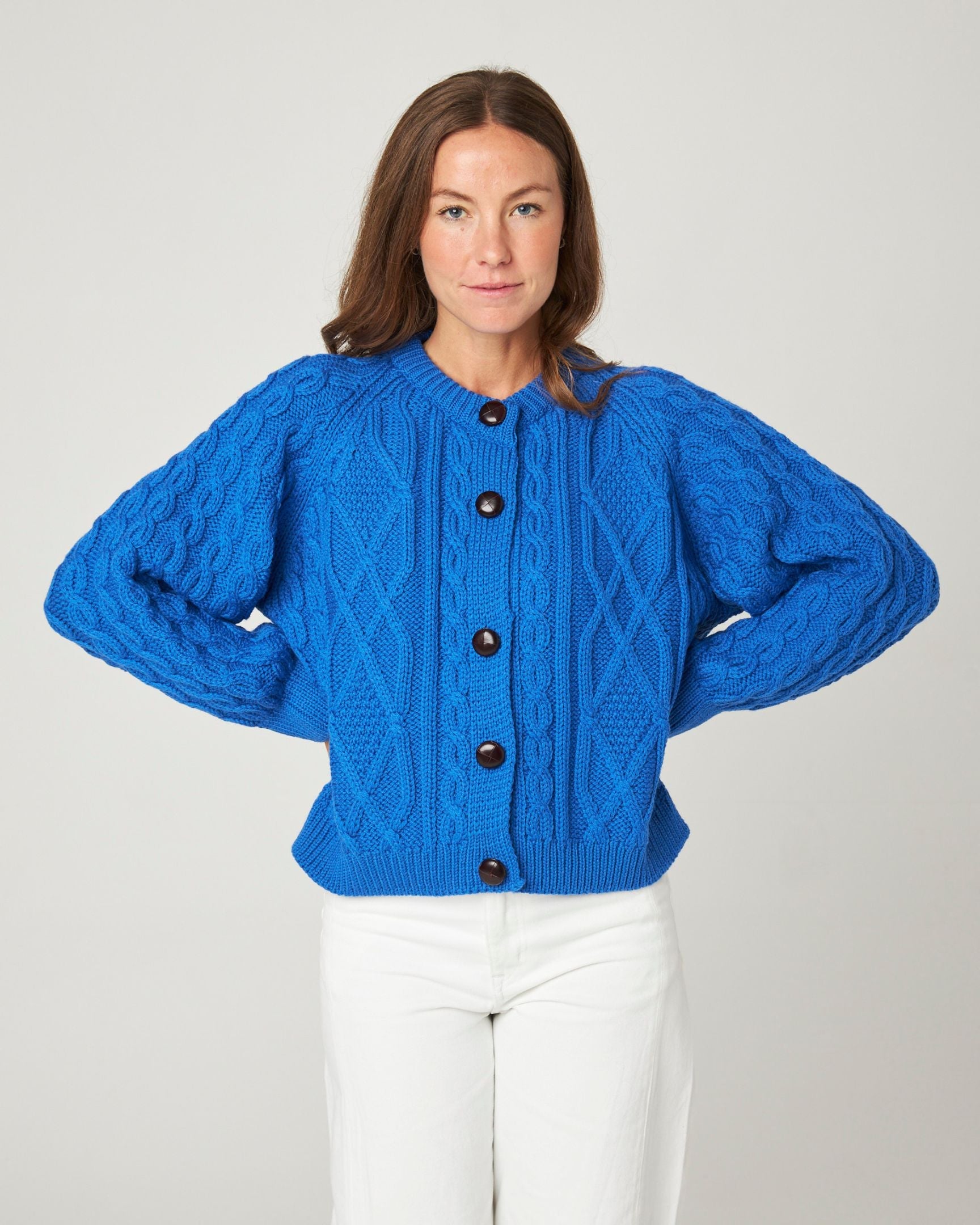 Beckett Cable Knit Cardigan – Peregrine Clothing