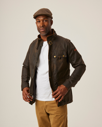 English waxed cotton jacket shop