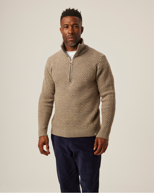 Birchall Quarter Zip Jumper